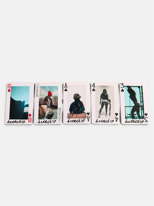 Playing card deck