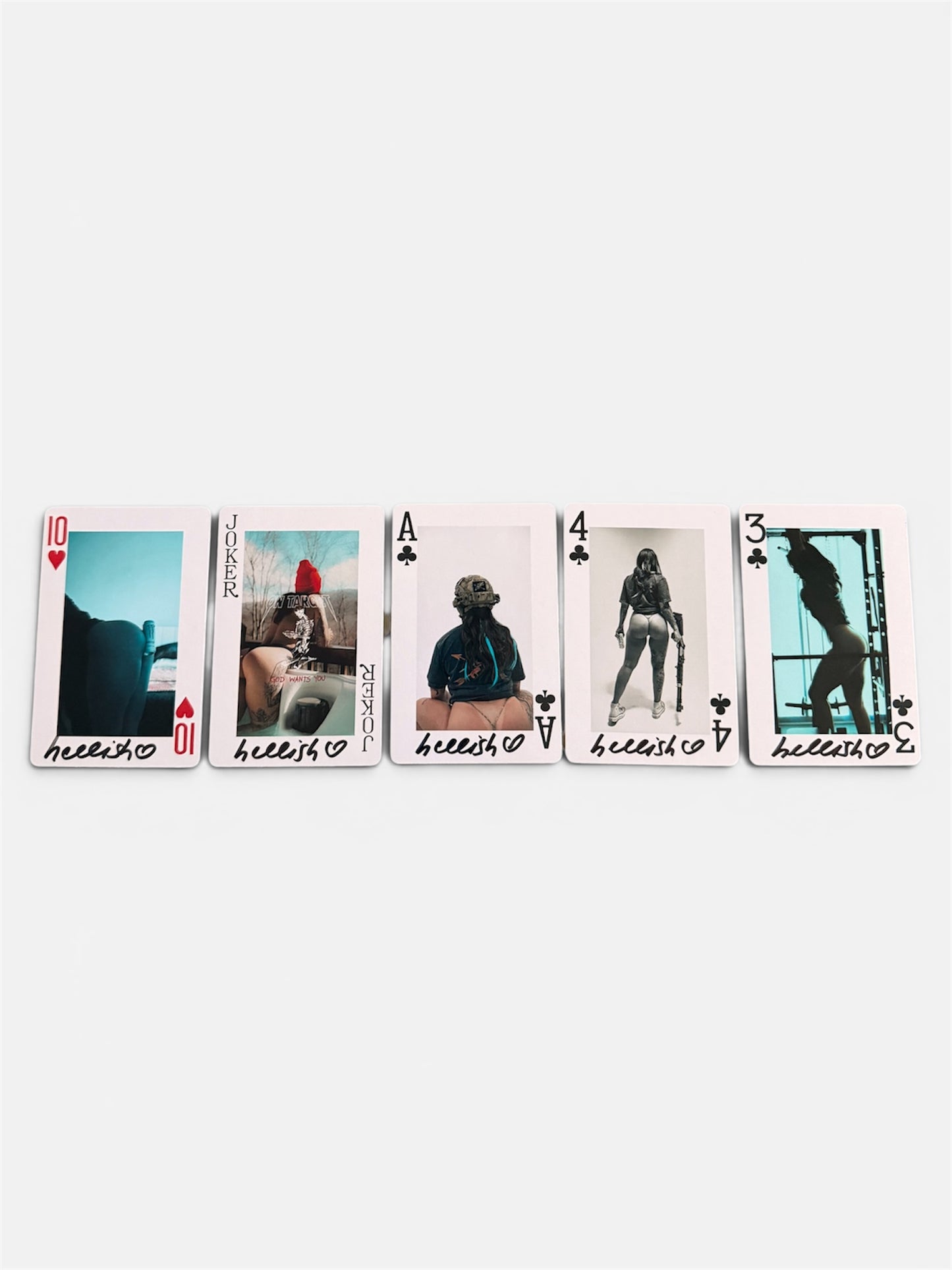 Playing card deck