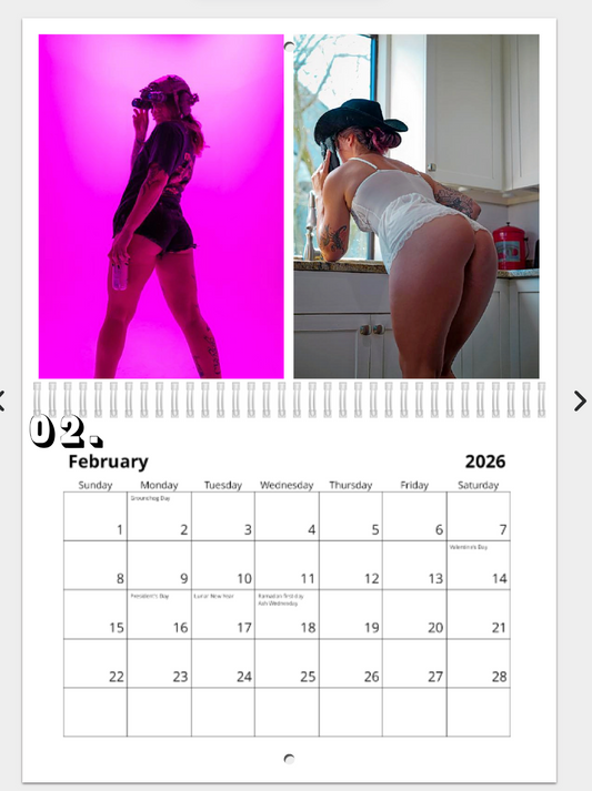 HELLISH 26' CALENDAR