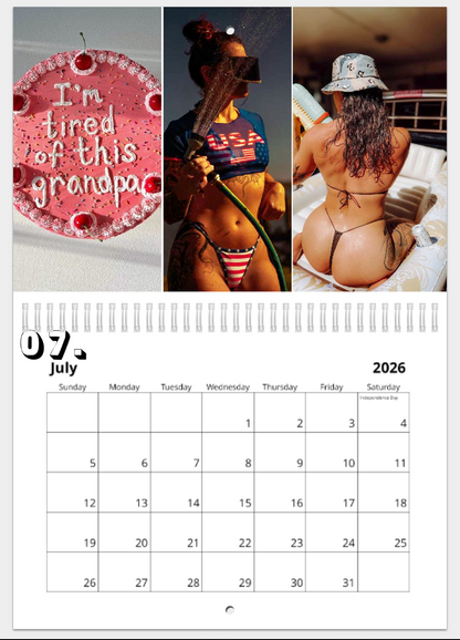 HELLISH 26' CALENDAR