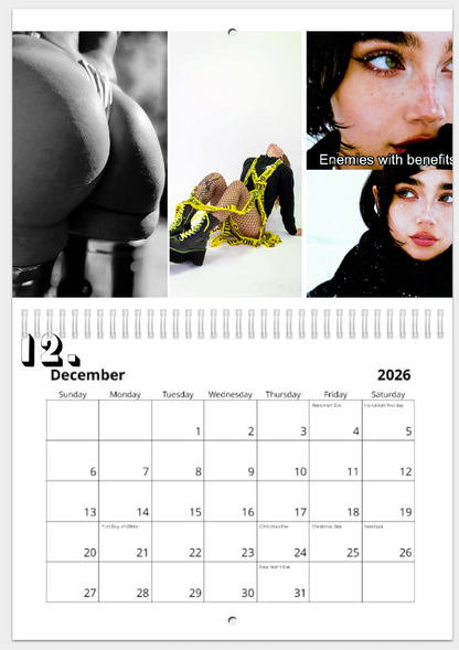 HELLISH 26' CALENDAR